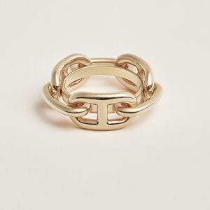Hermes Gold Regate Scarf Ring